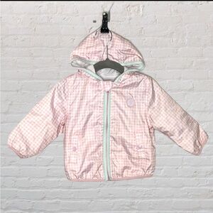 Chicco Mesh-Lined Gingham Windbreaker